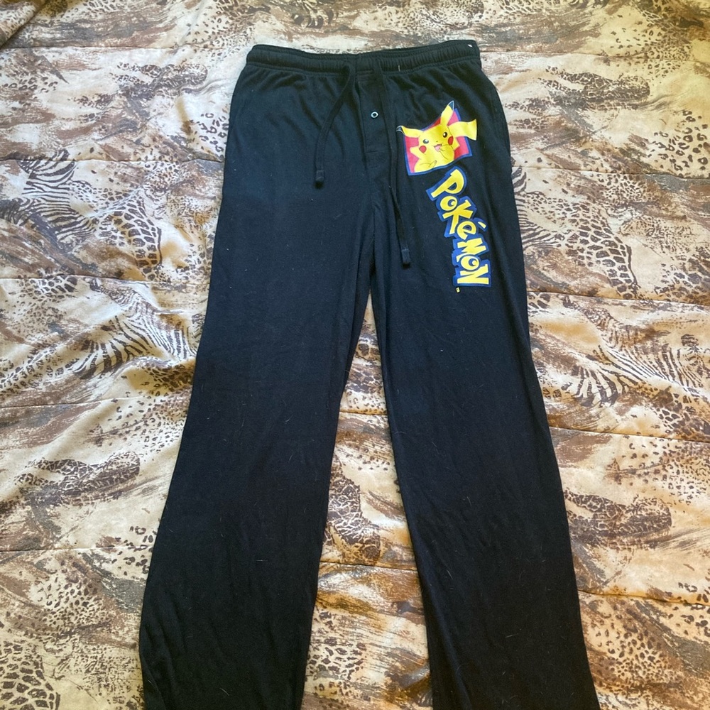 Pokemon Pikachu Sweatpants Black